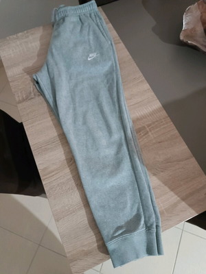 Nike fleece pants size M like new, gray