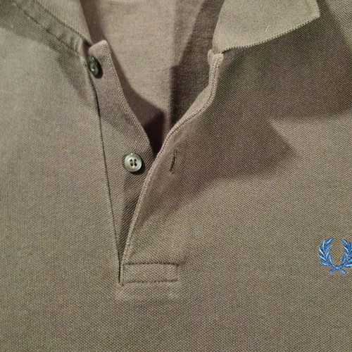 Fred Perry long-sleeve polo shirt, size M