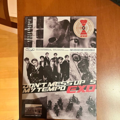Exo Don’t Mess Up My Tempo album like new