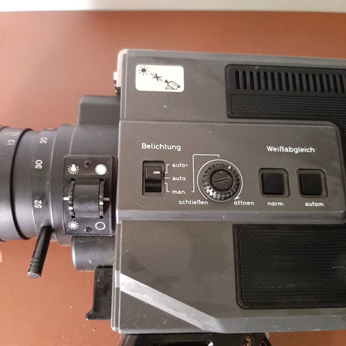 Vintage Saba analog color video camera CVC series
