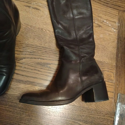 Leather boots used Italian origin, size 37