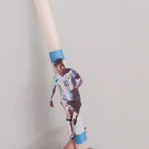 Messi candle new
