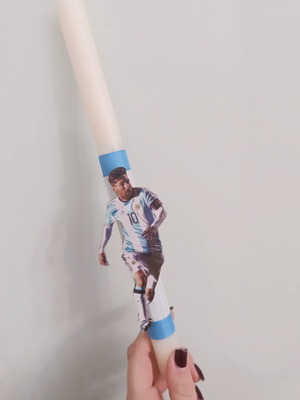 Messi candle new