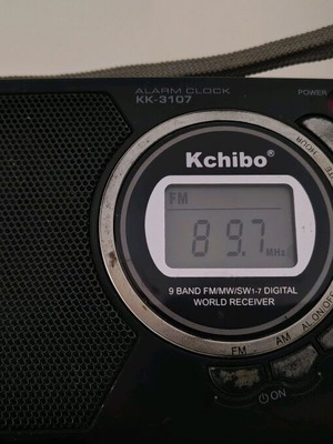 Radio world receiver used, 9band FM/MW/SW digital