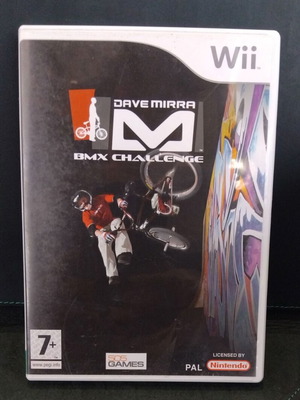 Dave Mirra BMX Challenge Nintendo Wii game used, tested