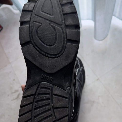 Christian Dior B30 Countdown sneakers used, size 45, black and grey