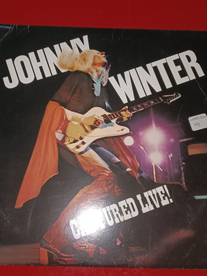 Johnny Winter Captured Live LP used, blues
