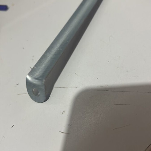 Metal support bracket arm