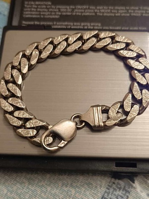 Thick silver 925 bracelet new, very heavy piece