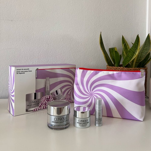 Clinique Smart & Smooth Set new, trio for younger skin