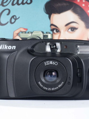 Nikon Zoom 60 35mm Film Camera used