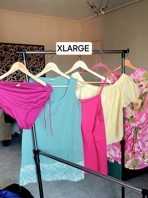 XLARGE women's clothing bundle, multicolor