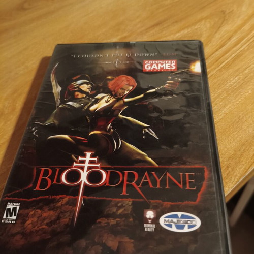 Bloodrayne PC game like new with two CDs and booklet