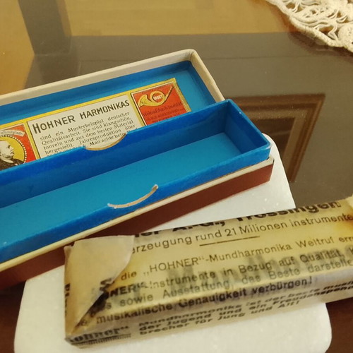 Hohner-Orchester I Vintage Harmonica New in Original Box