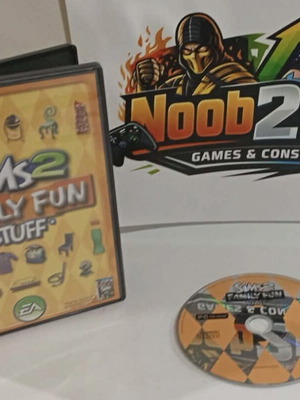 The Sims 2 Family Fun Stuff PC CD-ROM used expansion pack