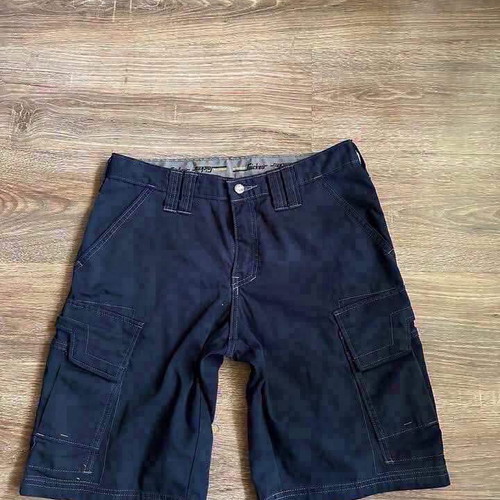 Snickers Cargo short work pants, size 44/M, blue