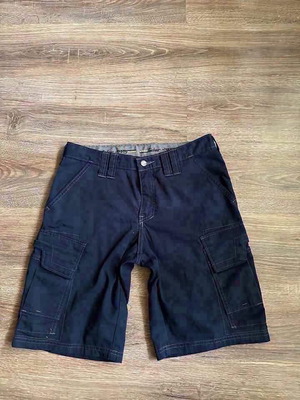 Snickers Cargo short work pants, size 44/M, blue