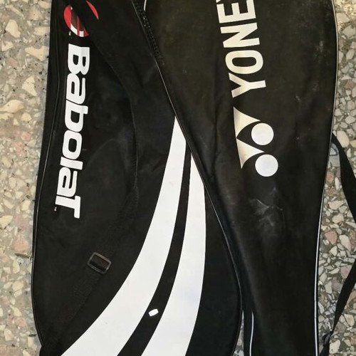 Tennis rackets like new with Babolat and Yonex cases
