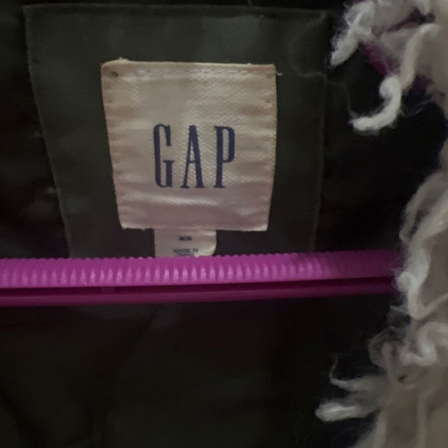 Gap jacket like new, unisex, size M, green