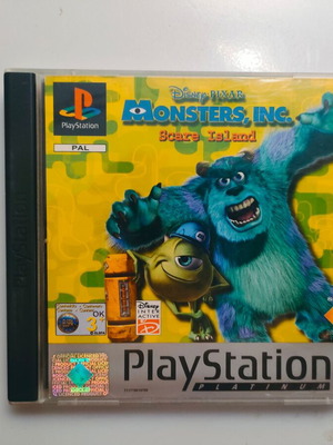 Monsters Inc PS1 παιχνίδι μεταχειρισμένο, πλήρως λειτουργικό