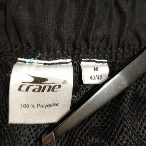 Ψηλόμεσο αθλητικό παντελόνι κάπρι Crane σαν καινούργιο, μαύρο, μέγεθος M