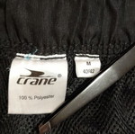 Ψηλόμεσο αθλητικό παντελόνι κάπρι Crane σαν καινούργιο, μαύρο, μέγεθος M