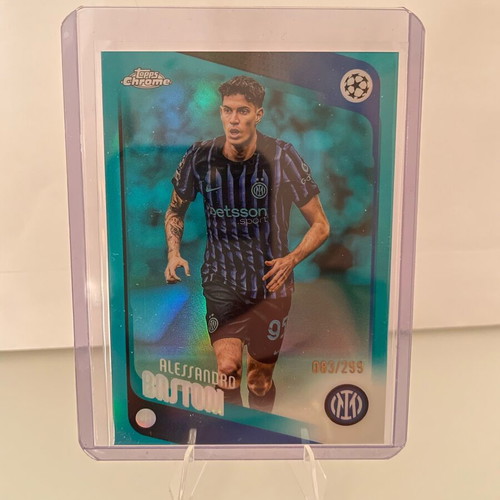 Topps Chrome UCC 2025-26 Inter Alessandro Bastoni Refractor card new