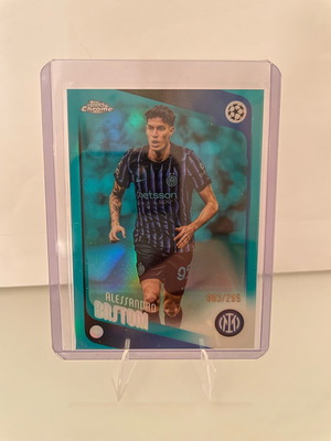 Topps Chrome UCC 2025-26 Inter Alessandro Bastoni Refractor card new