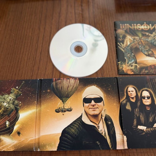 Unisonic Light of Dawn CD signed, like new, hard rock heavy metal