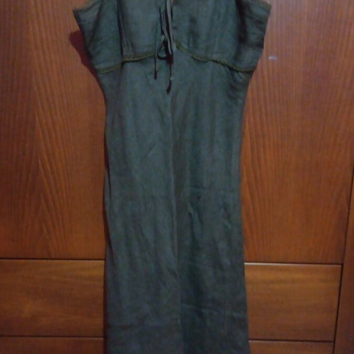 Paranoia dress below the knee brown like new, medium size