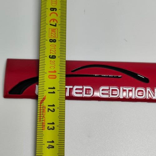 Metal Limited Edition Car Badge with 3M Sticker like new