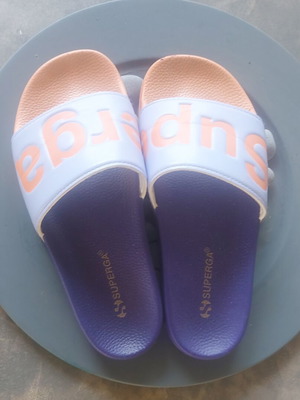 Superga women's slippers like new, size 37, purple