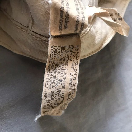 Massimo Dutti women's stretch fitted pants like new, beige, XXL 44 16