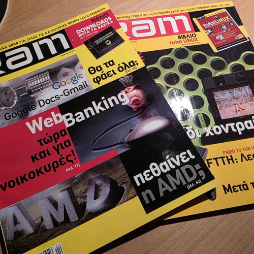 RAM magazines 2009 like new