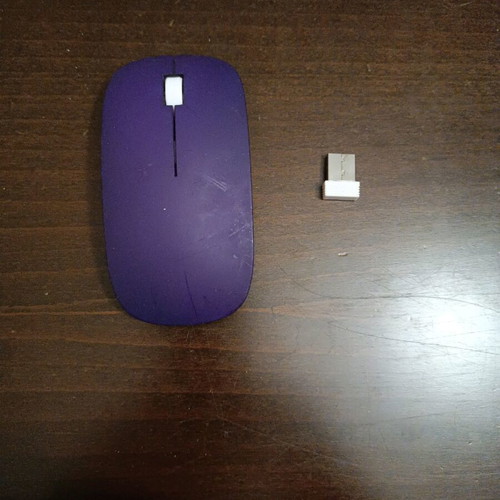 Wireless optical mouse used, plug & play