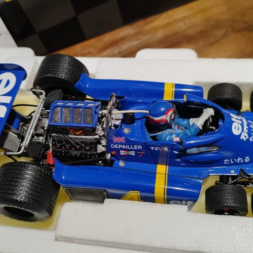 Exoto 1:18 Tyrrell Ford P34 Scheckter No3 and Depailler No4 new