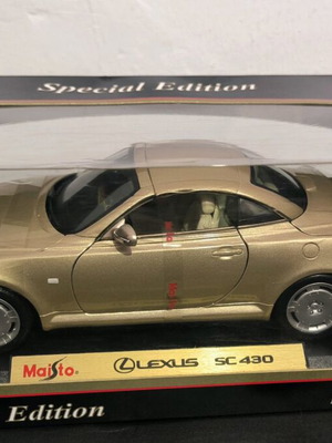 Maisto Lexus SC 430 1:18 special edition collectible car