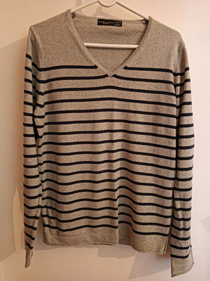 Men's spring sweater Zara medium used, grey