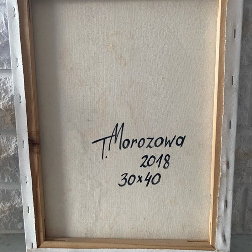 Painting authentic work by Tatiana Morozowa new 30x40