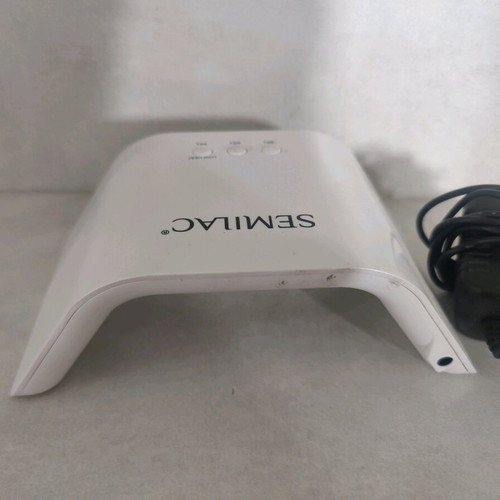 Semilac nail lamp like new, white