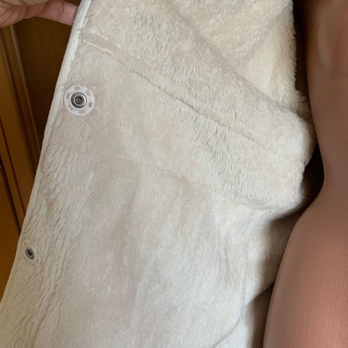 Mouton jacket coat new with soft fur lining