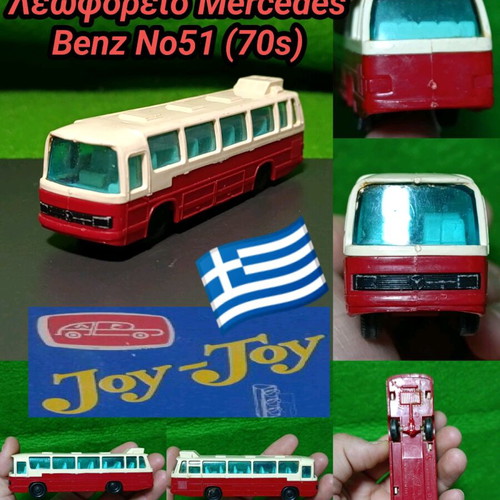 Mercedes Benz Vintage Joy Toy bus No 51 used