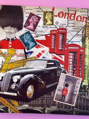 London & New York Art Prints like new, 40x40 cm