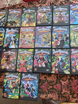 Power Rangers DVD collection 2009-2010, dubbed
