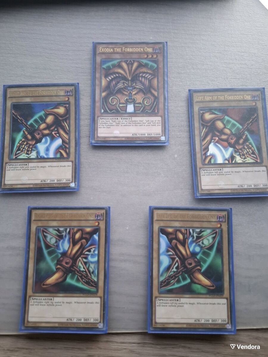 yugioh five cards exodia Amazon.com: Yugioh Exodia Set (ultra rare) 5 Cards - YGLD
