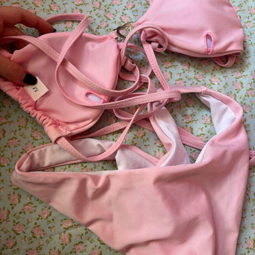 Women's pink swimsuit new, size M