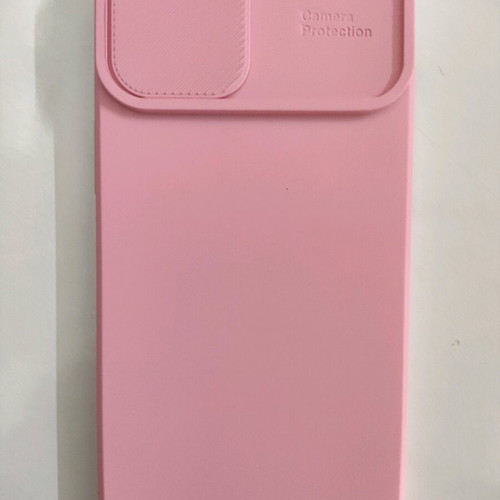 Pink iPhone 15 Plus case with camera protection new unused