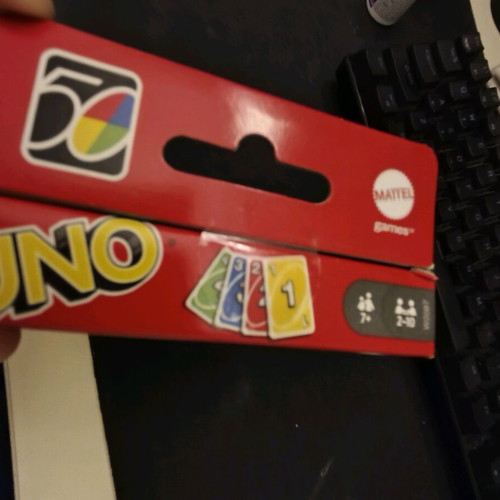 Uno cards new with plastic wrap