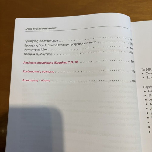 Principles of Economic Theory high school textbook like new