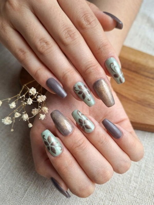 Press On Nails new with application tools